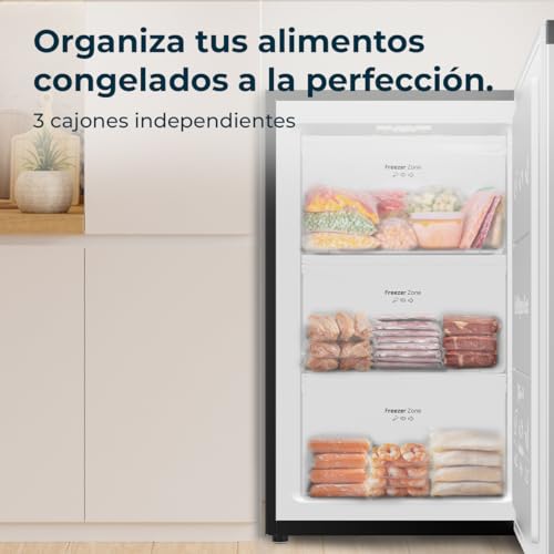 Thumbnail 6 de Cecotec Congelador Vertical Sobremesa 87L Bolero CoolMarket TF 87 Inox – diseño compacto y bajo consumo