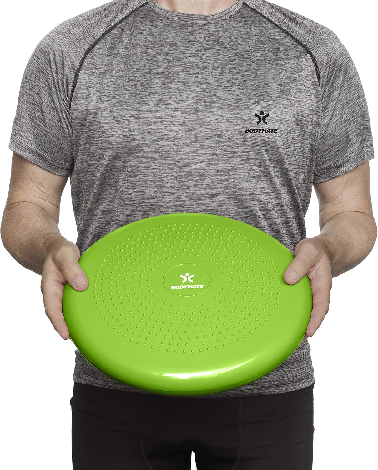 Thumbnail 4 de BODYMATE Balance-Kissen mit Pumpe (Ø 34 cm) – propriozeptives Instabilitätskissen für Core- und Rückentraining