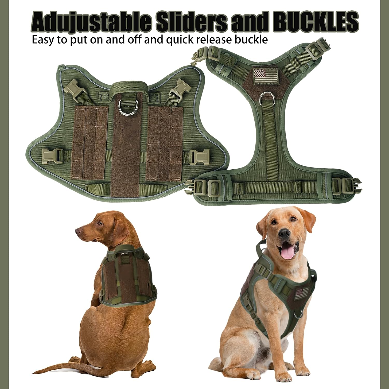 Detalle de BUMBIN Tactical Dog Harness M