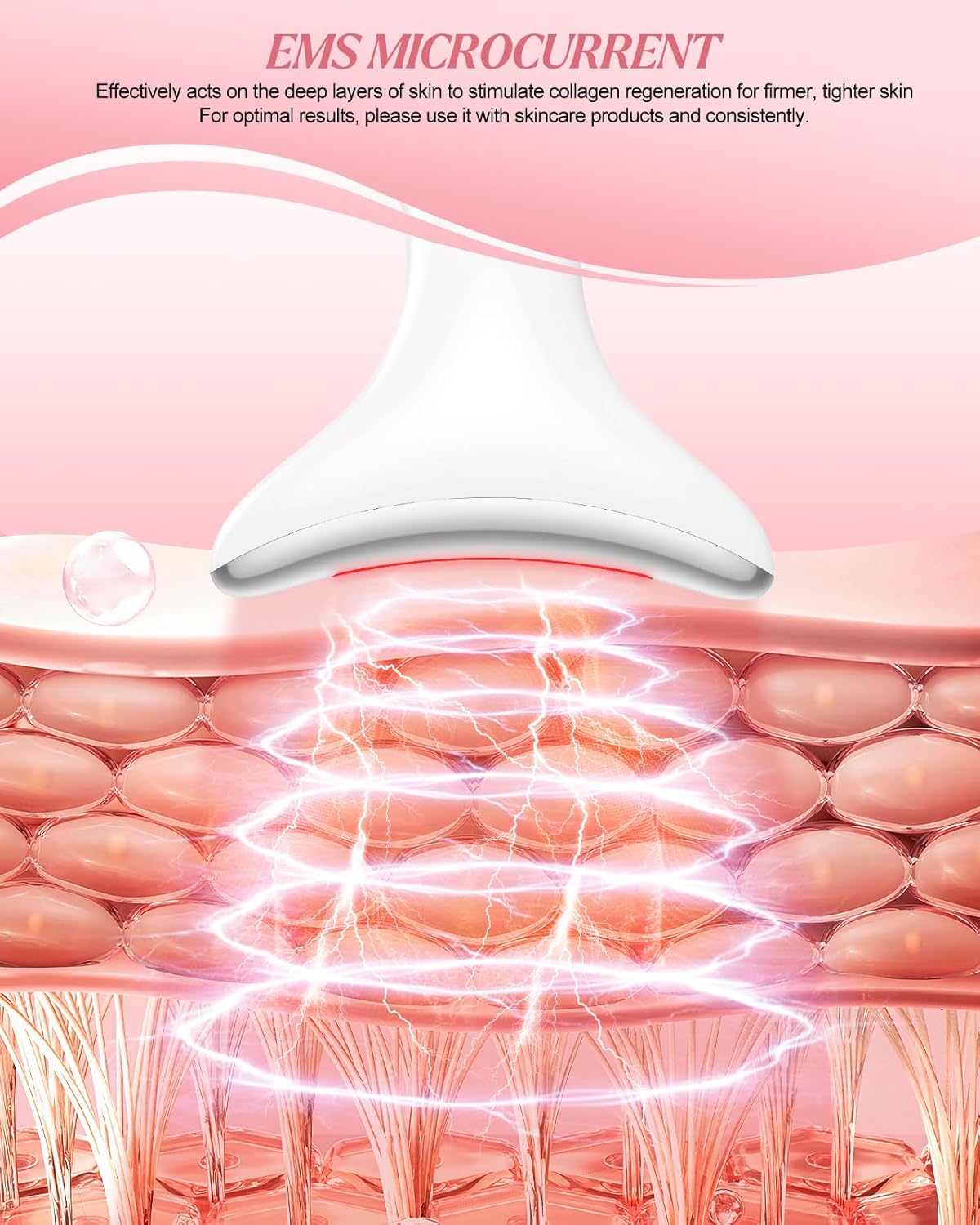 Detalle 2 de Smilify Face Massager mit 6 Modi