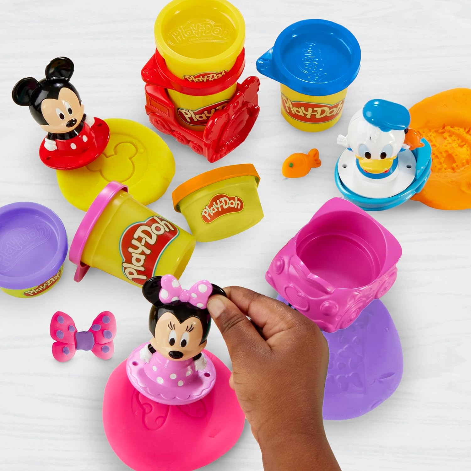 Thumbnail 6 de Play‑Doh Disney Junior set con 6 vasetti 3 stampini