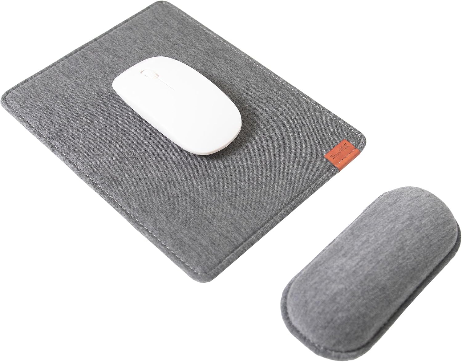 Thumbnail 6 de SenseAGE Mousepad mit abnehmbarer Handauflage – ergonomisches Mauspad für Büro, Homeoffice & Reisen (24 x 18 cm)