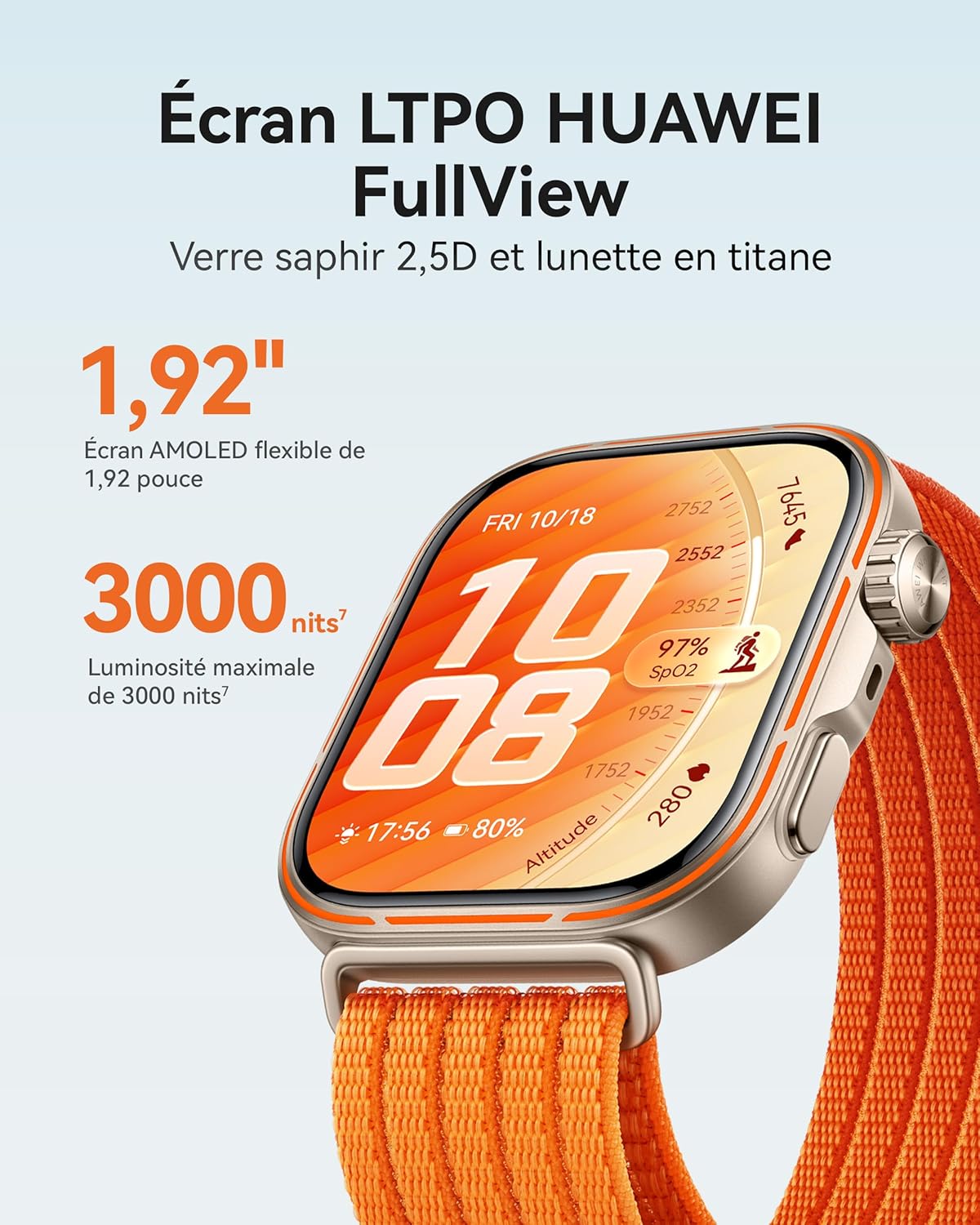 Thumbnail 2 de HUAWEI Watch FIT 5 Pro + FreeBuds SE 4 Beige : montre connectée complète et écouteurs pour le quotidien