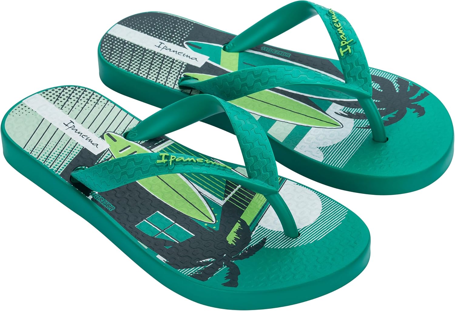 Detalle de Ipanema Temas Boys Kids Flip-Flop Garçon — Tongs colorées et confortables pour enfants