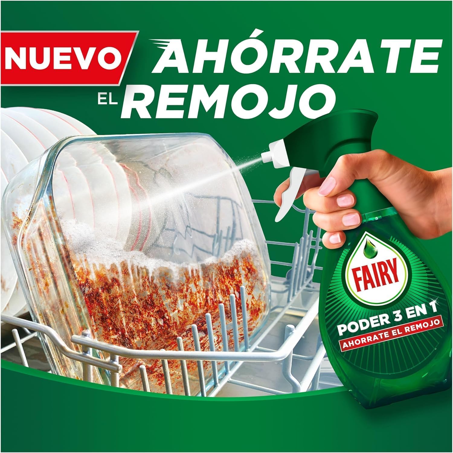Detalle 2 de Fairy Pack Poder Sin Remojo Limón 650 ml