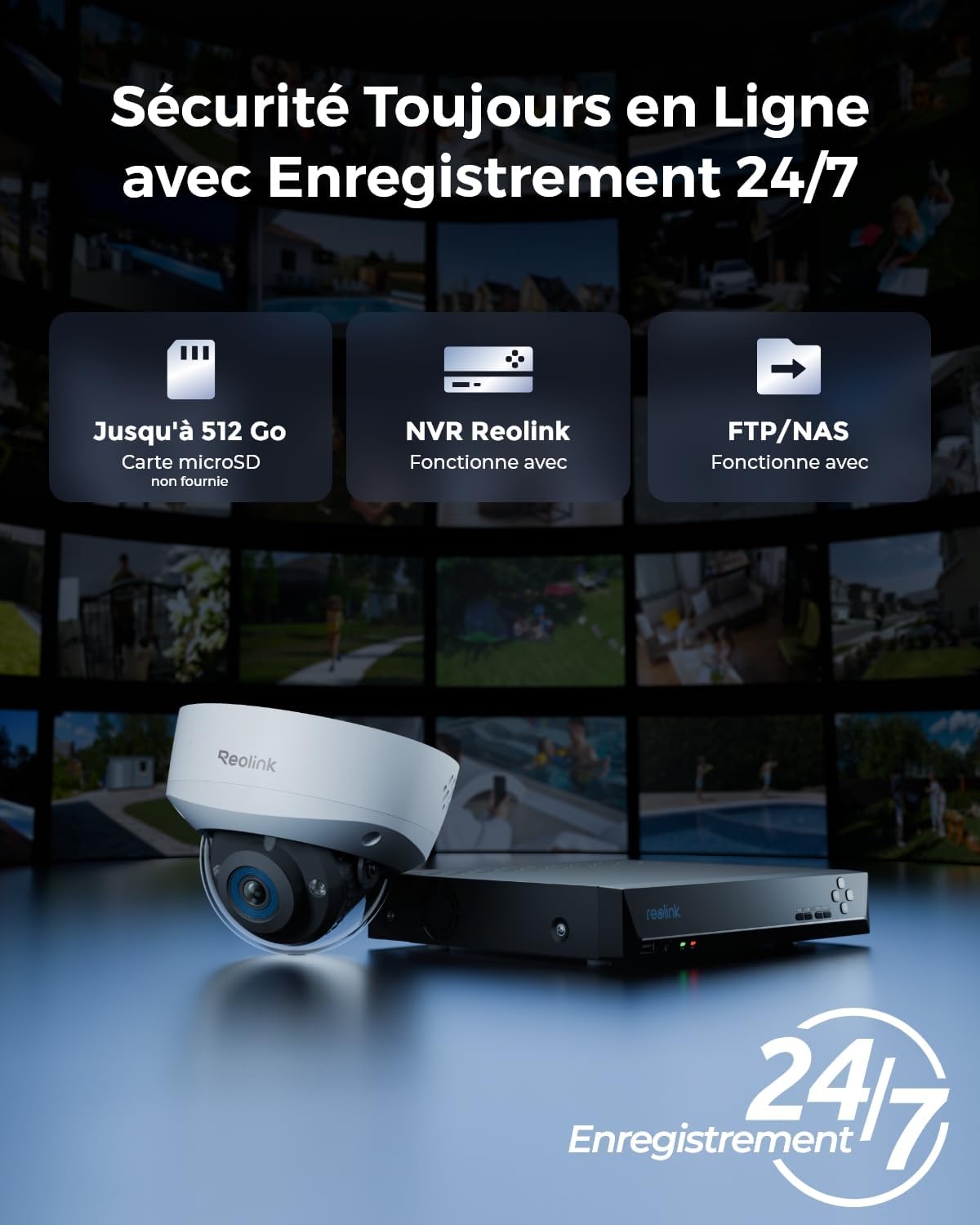 Thumbnail 3 de Reolink RLC-1240A Caméra PoE 12MP 145°