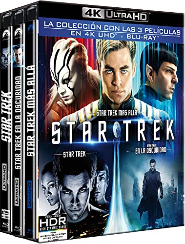 Detalle de Star Trek Pack 11-13 4K UHD + Blu-ray 📀