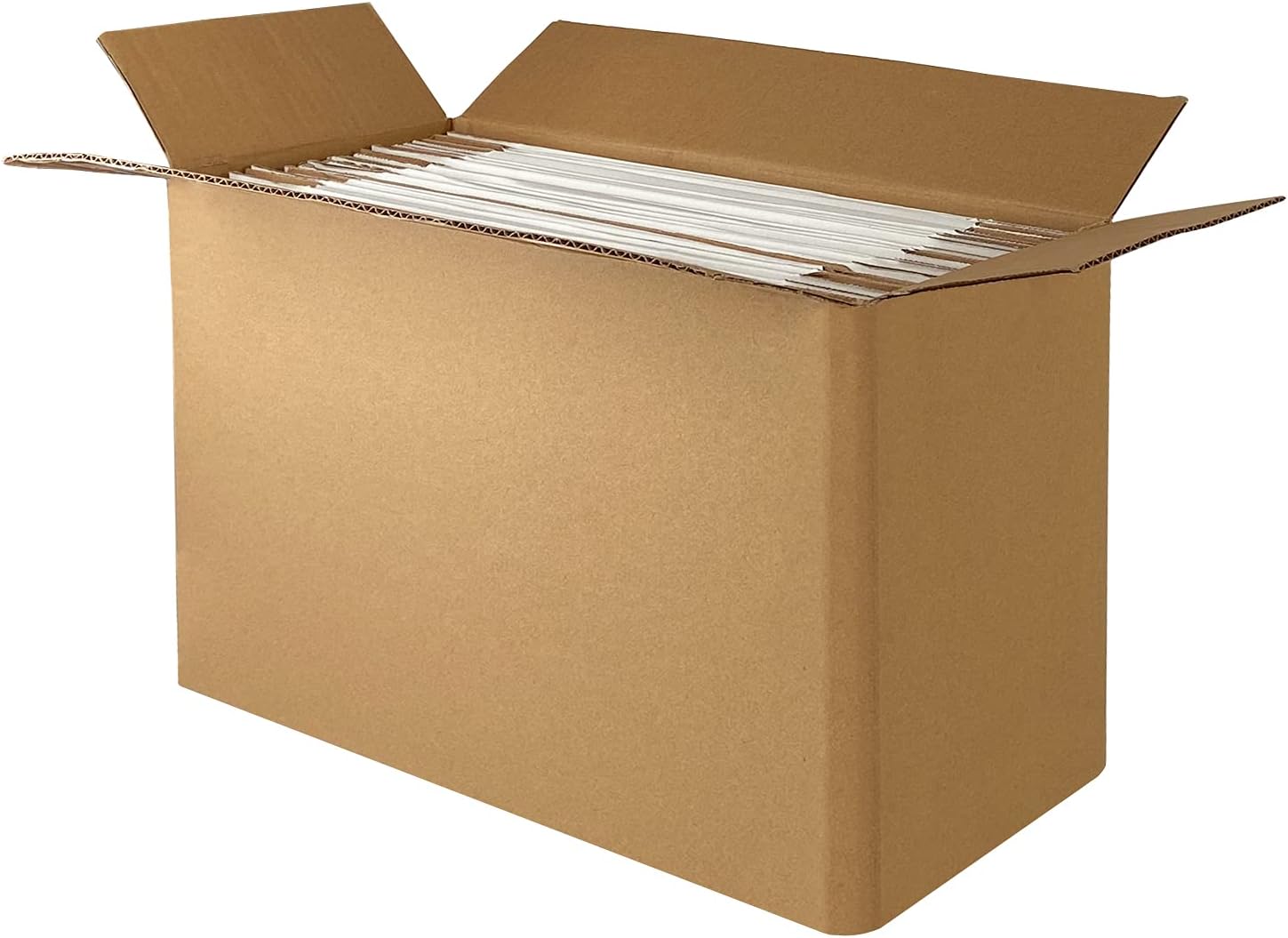 Detalle de RLAVBL 25 Pack Small White Corrugated Shipping Boxes (280x204x51 mm)