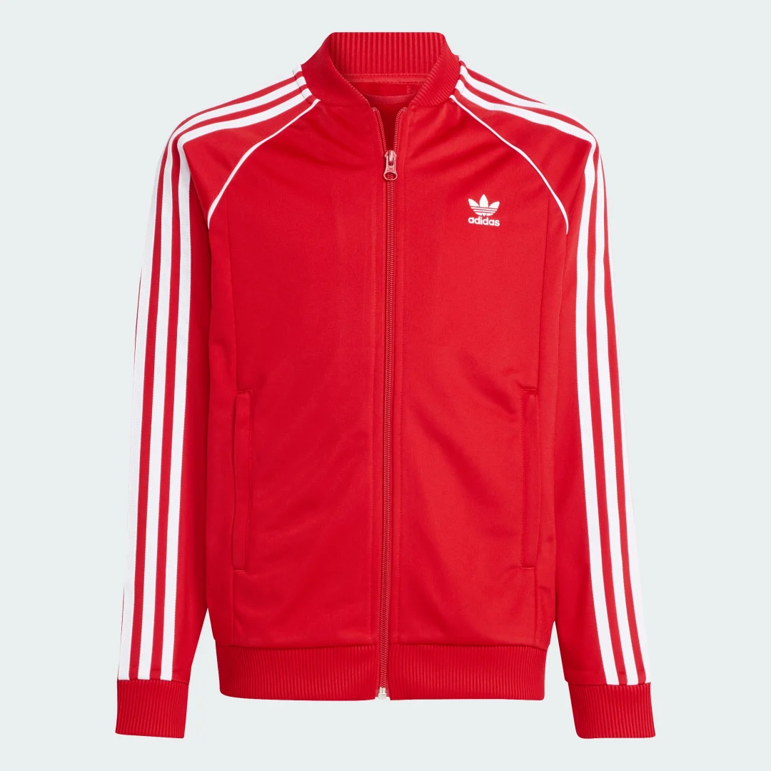 Thumbnail 3 de Adidas Chaqueta SST Adicolor Rojo