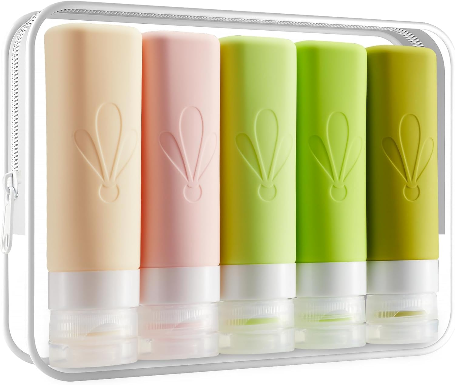 Thumbnail 6 de INSFIT Travel Bottles for Toiletries (90ml) – CAA Approved, BPA Free Silicone, Leak Proof with 16 Labels
