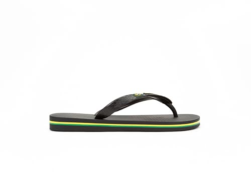 Detalle de Ipanema Ciabatte Uomo Flag II – Nero, 43-44: stile brasiliano e comfort al primo passo