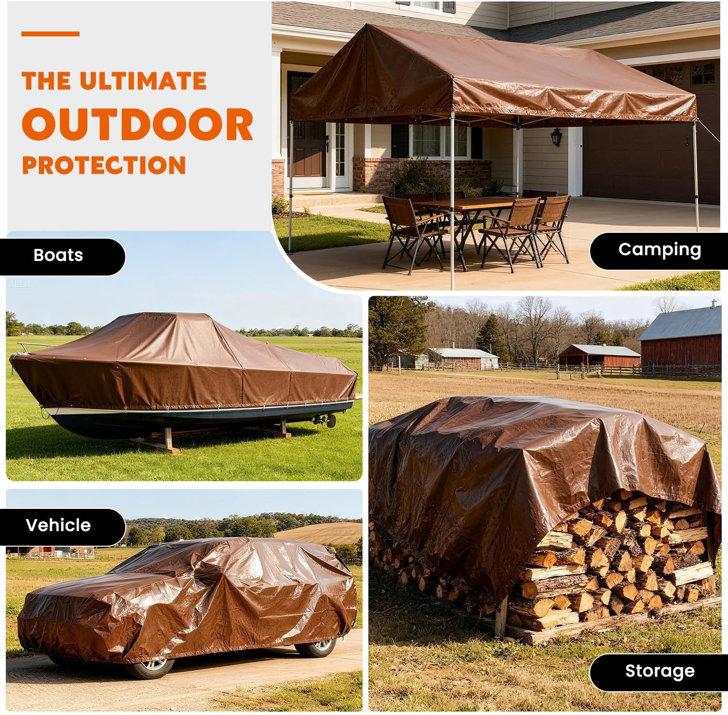 Thumbnail 5 de Keten Tarps 12x20 Heavy Duty Tarp