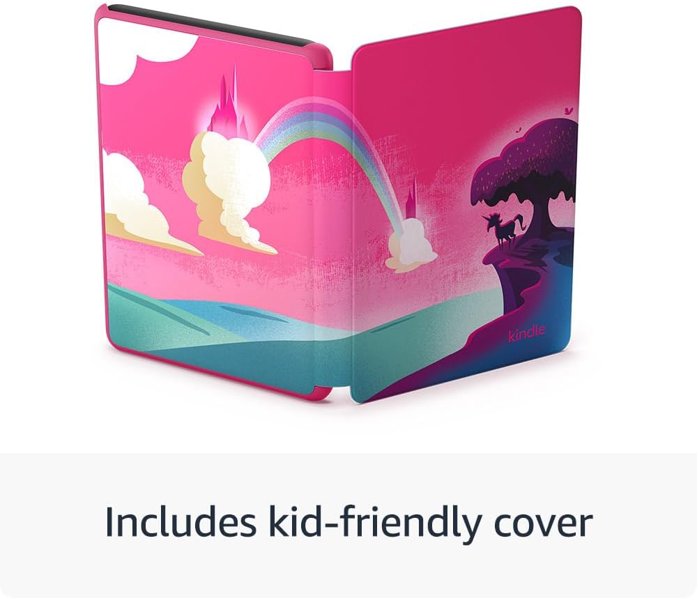 Detalle 2 de Amazon Kindle Kids (newest gen) – 16 GB, glare-free 6" display, includes Kids+ subscription & 2-year worry-free guarantee