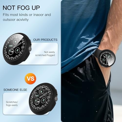 Thumbnail 4 de Diruite 3 Coperture Protettive per Google Pixel Watch 4 41mm – Custodia Ultra Sottile e Vetro Temperato