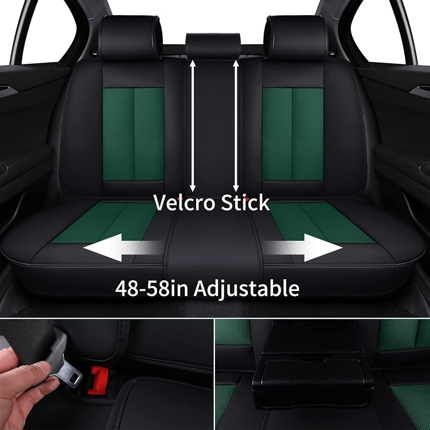 Detalle 2 de Coverado FullSet Car Seat Covers Universal (Green)