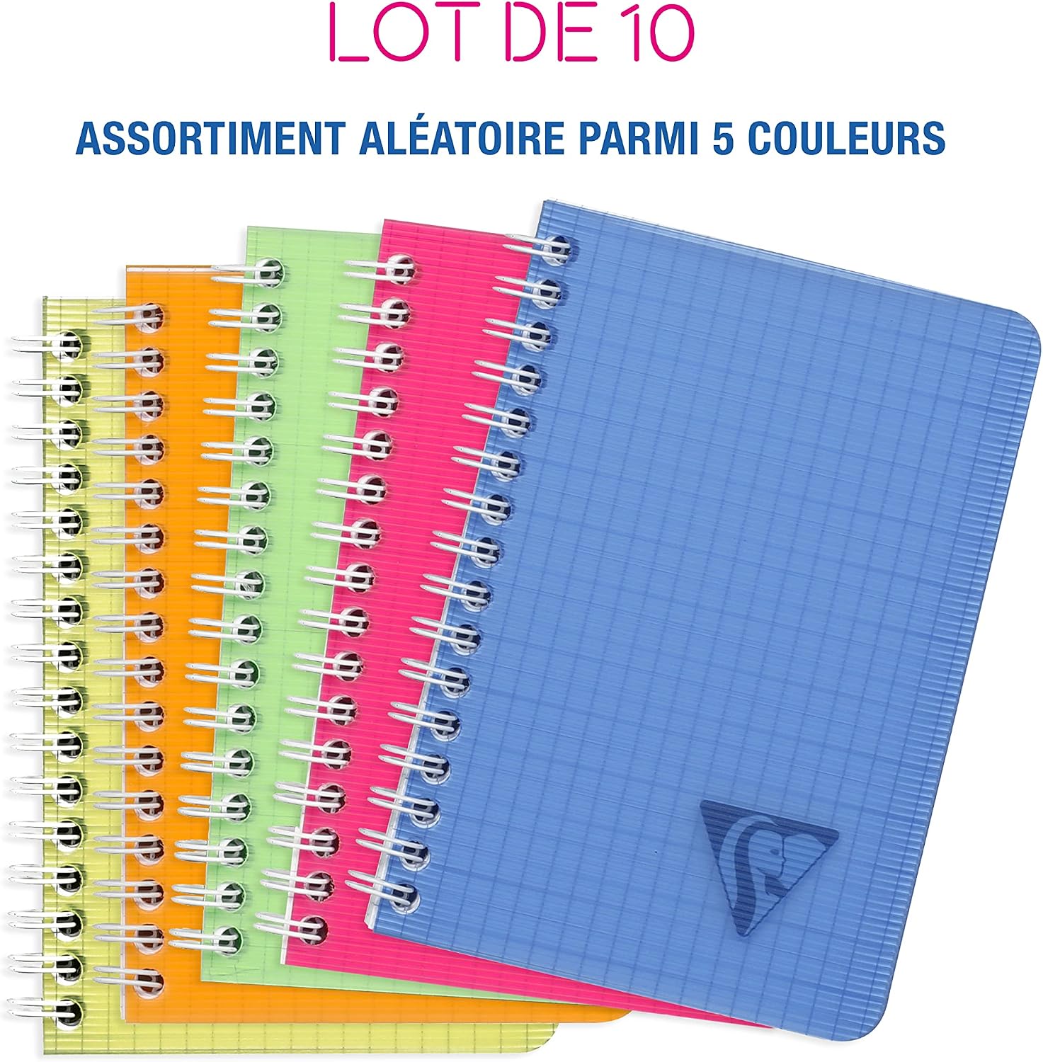 Detalle 2 de Clairefontaine 328425C Carnet à spirale 100 pages