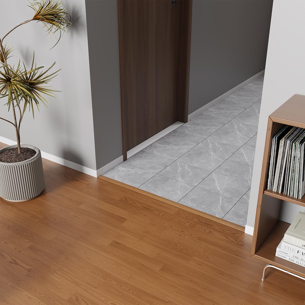 Detalle 1 de FFPMYF FF005-Pear Brown-2M zelfklevend overgangsprofiel, 2 m