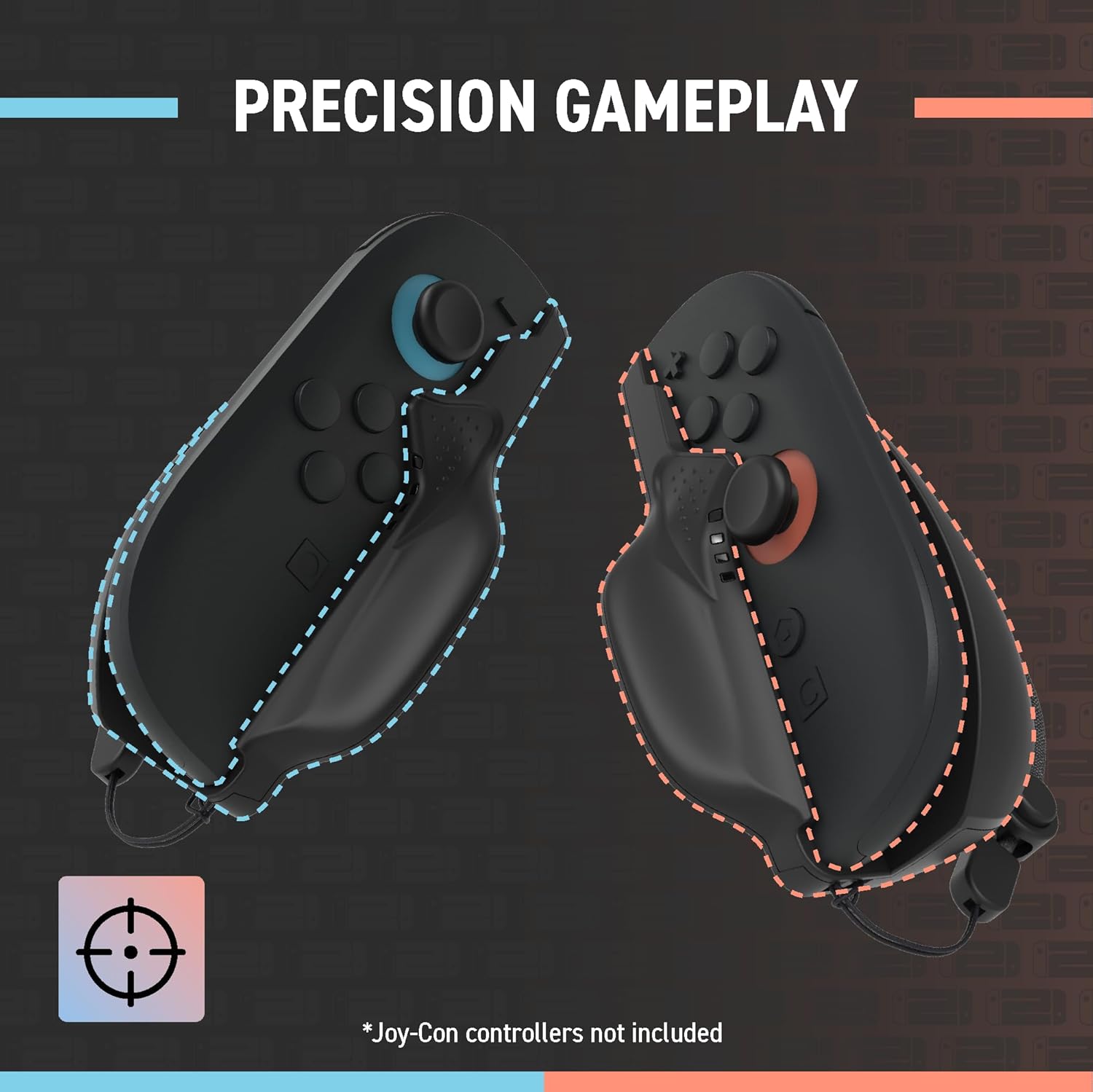 Thumbnail 2 de Hyperkin [2 Pack] Joy‑Track Duo Ergonomic Mouse Grip for Nintendo Switch 2 Joy‑Con 2