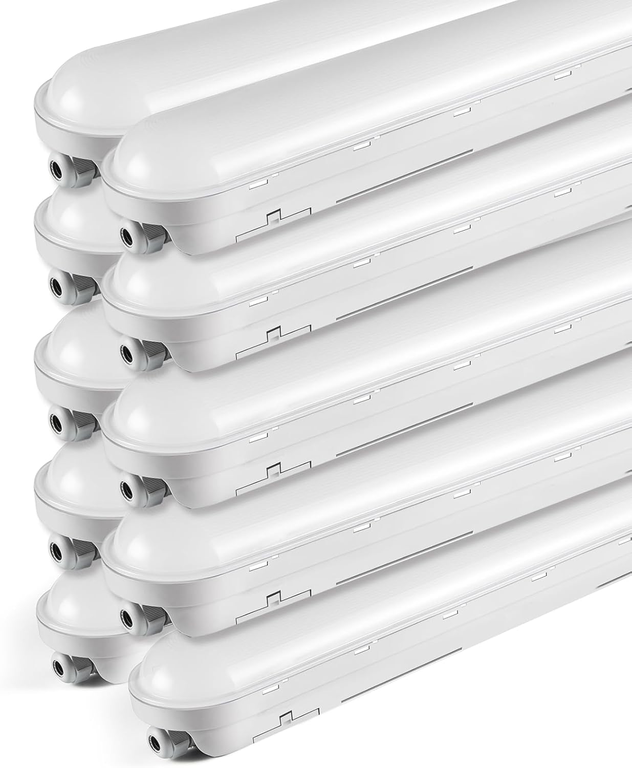 Thumbnail 6 de TONFFI 5er-Set Feuchtraum-LED-Leuchte 120 cm, 36 W, 4.500 lm, 6.000 K (kaltweiß) mit IP65