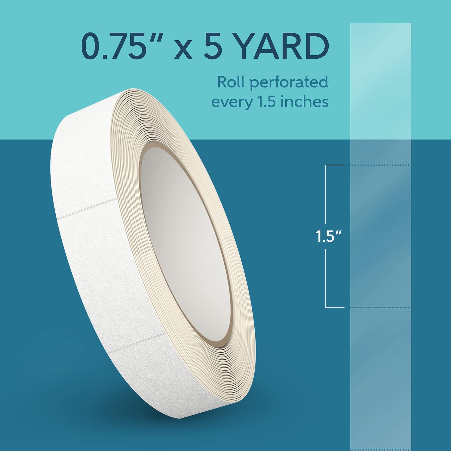 Detalle 2 de Double-Sided Clothing Tape, Perforated Roll