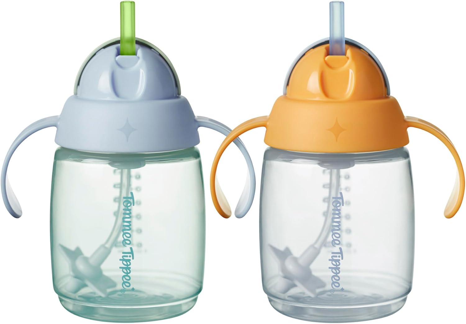 Thumbnail 6 de Tommee Tippee Trainer Straw Cups 240 ml (Set of 2) for Toddlers 6 Months+ — Pink & Purple