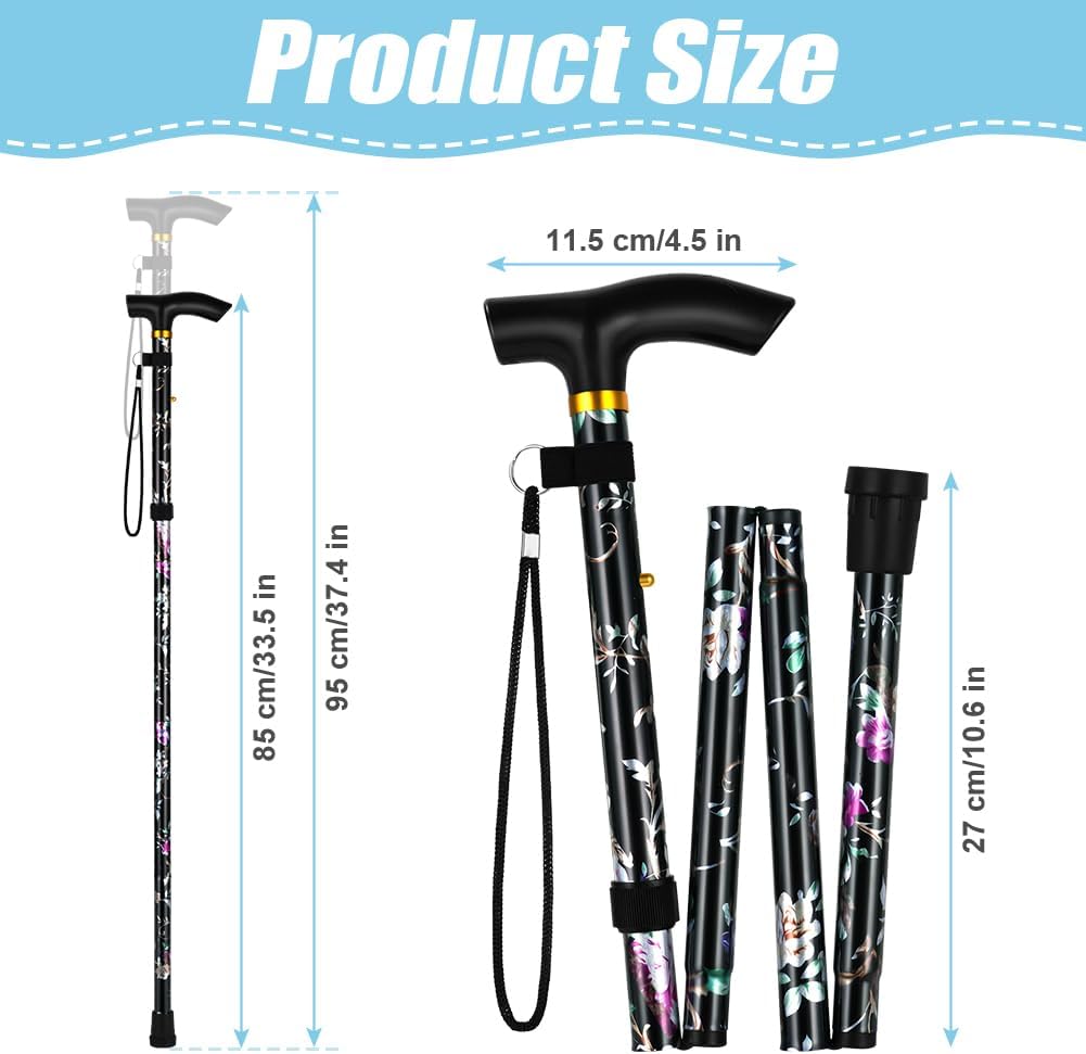 Thumbnail 1 de flintronic Canne de marche pliable 90 cm