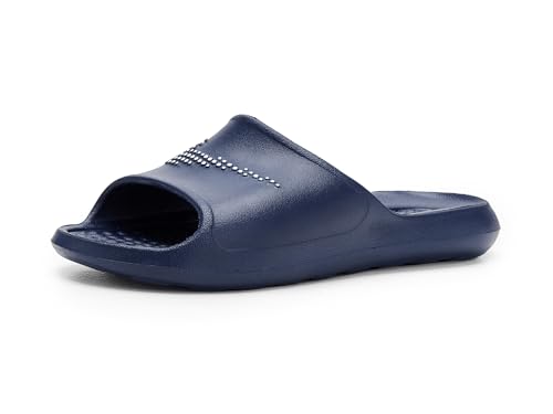 Detalle de Nike Victori One: Ciabatte da spiaggia e piscina da uomo in Blu Midnight Navy White (41 EU)