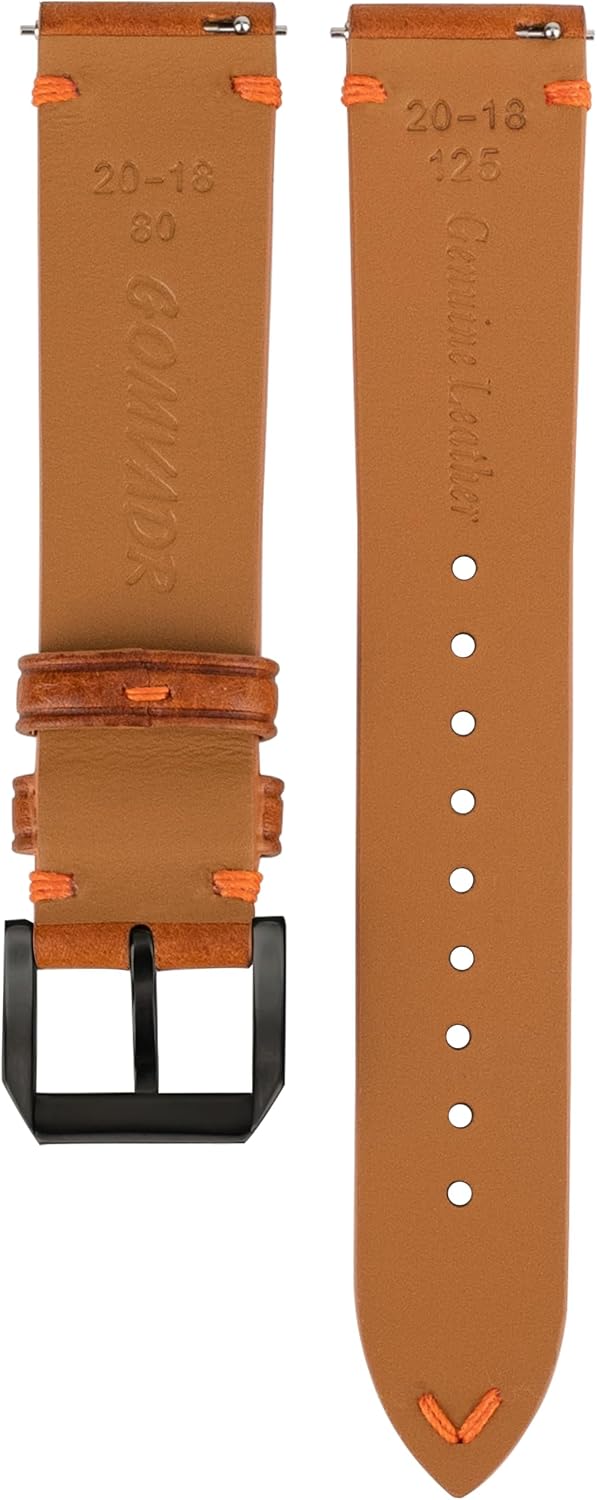 Detalle 2 de Gomvadr Quick Release Lederarmband 16 mm