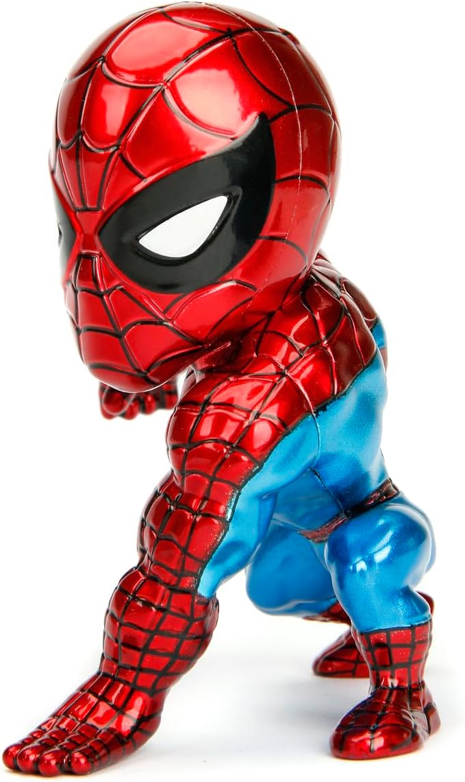 Thumbnail 1 de Jada Toys Marvel Classic Spider-Man Figur – Die-cast, 10 cm, Sammelfigur (253221005)