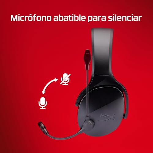 Thumbnail 8 de HyperX Cloud Jet: Auriculares gaming inalámbricos con conexión dual Bluetooth y USB, micrófono siempre activo
