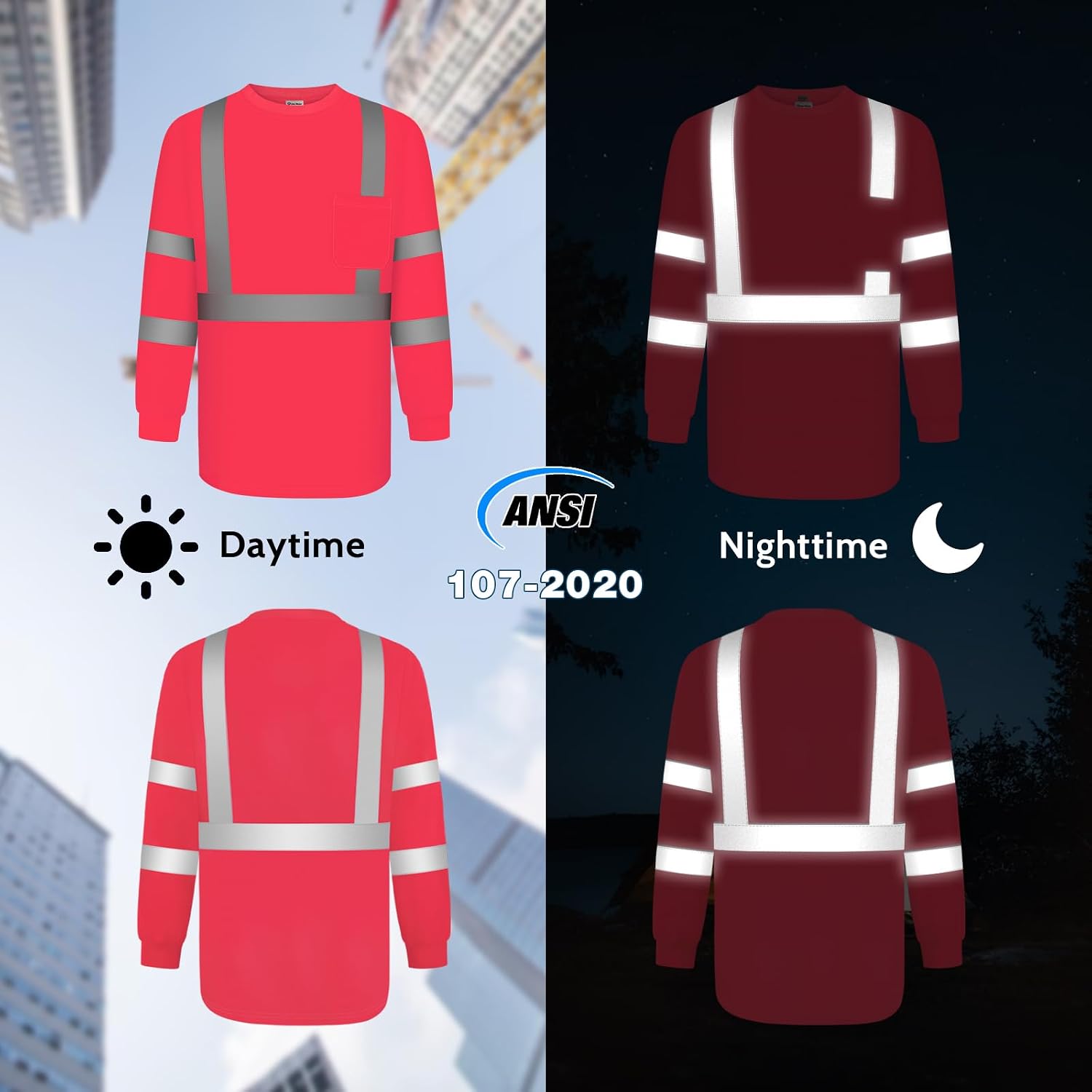Detalle de Uno Mejor High-Visibility Shirt XXL