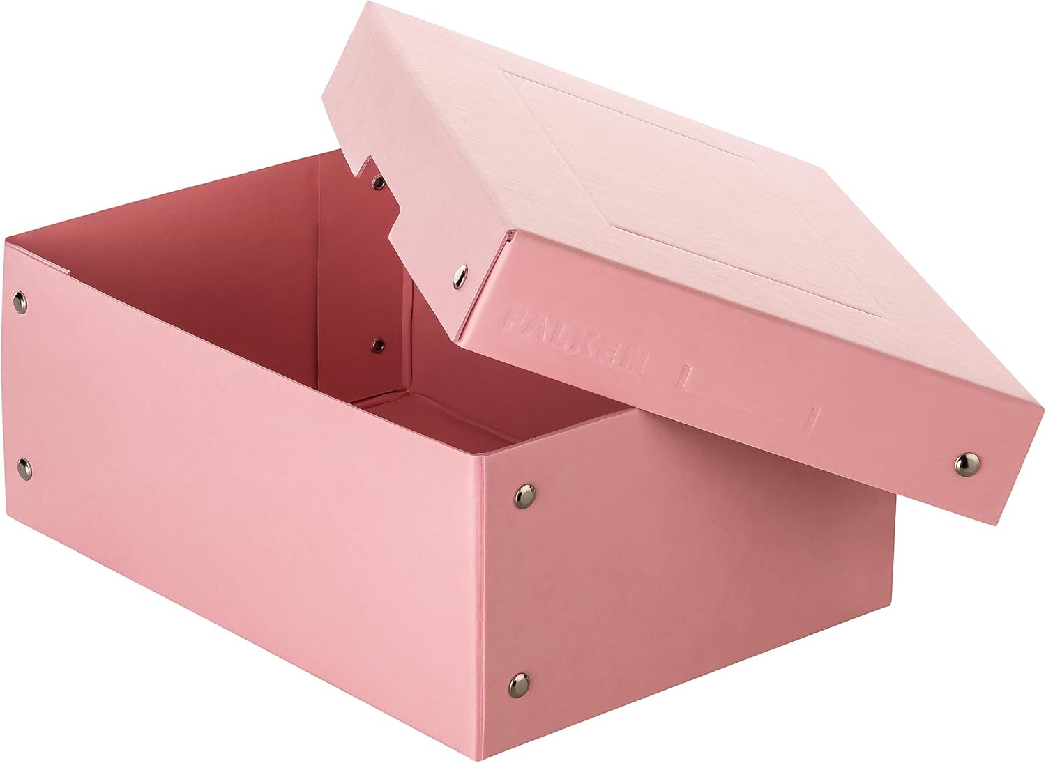 Detalle de FALKEN Scatola originale PureBox Pastel DIN A5, rosa, 100 mm - confezione ecologica tascabile
