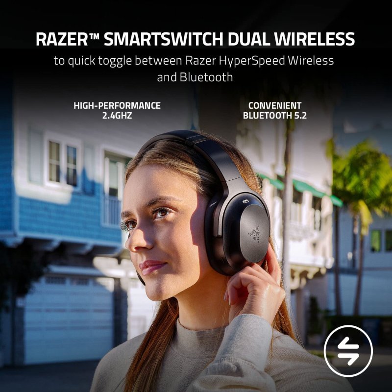 Detalle 2 de Razer Barracuda Pro auriculares ANC 2,4 GHz