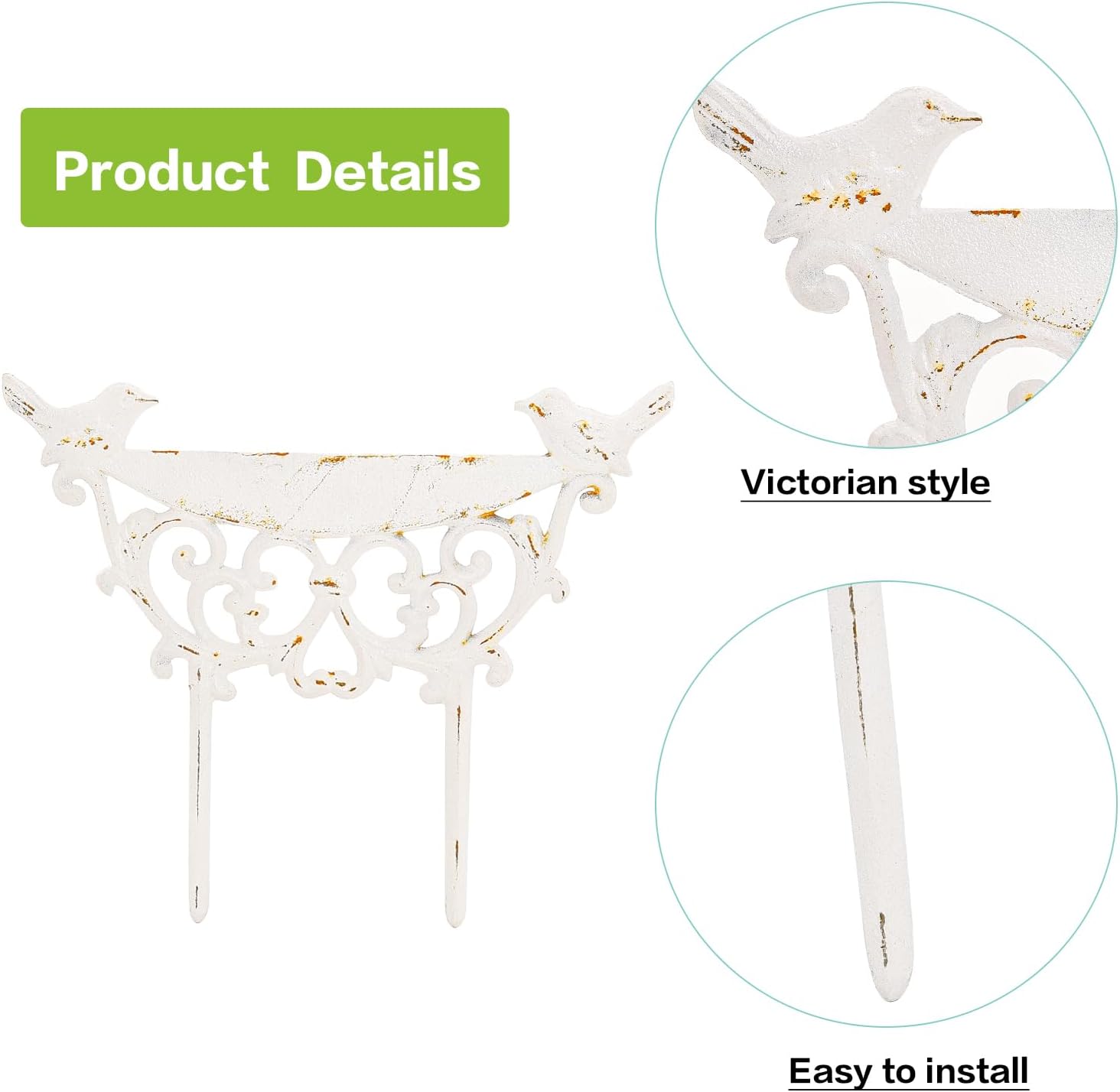 Detalle 2 de Sungmor Cast Iron Garden Edging