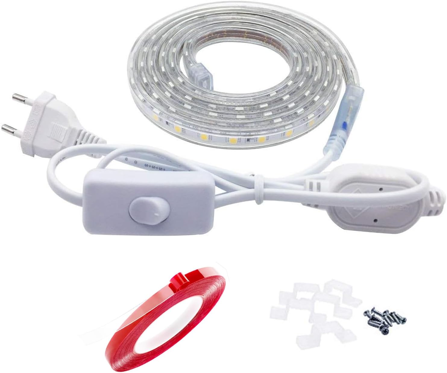Detalle de Q.Laomi LED Streifen 1 m IP65 Warmweiß