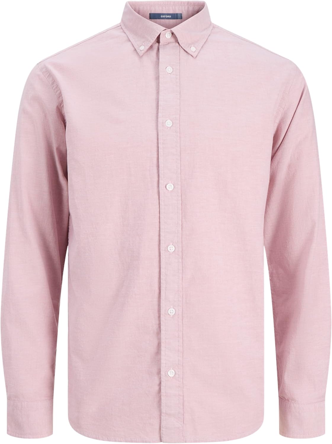 Detalle de Jack & Jones Jprbluharvey Oxford L/S Shirt SN Uomo