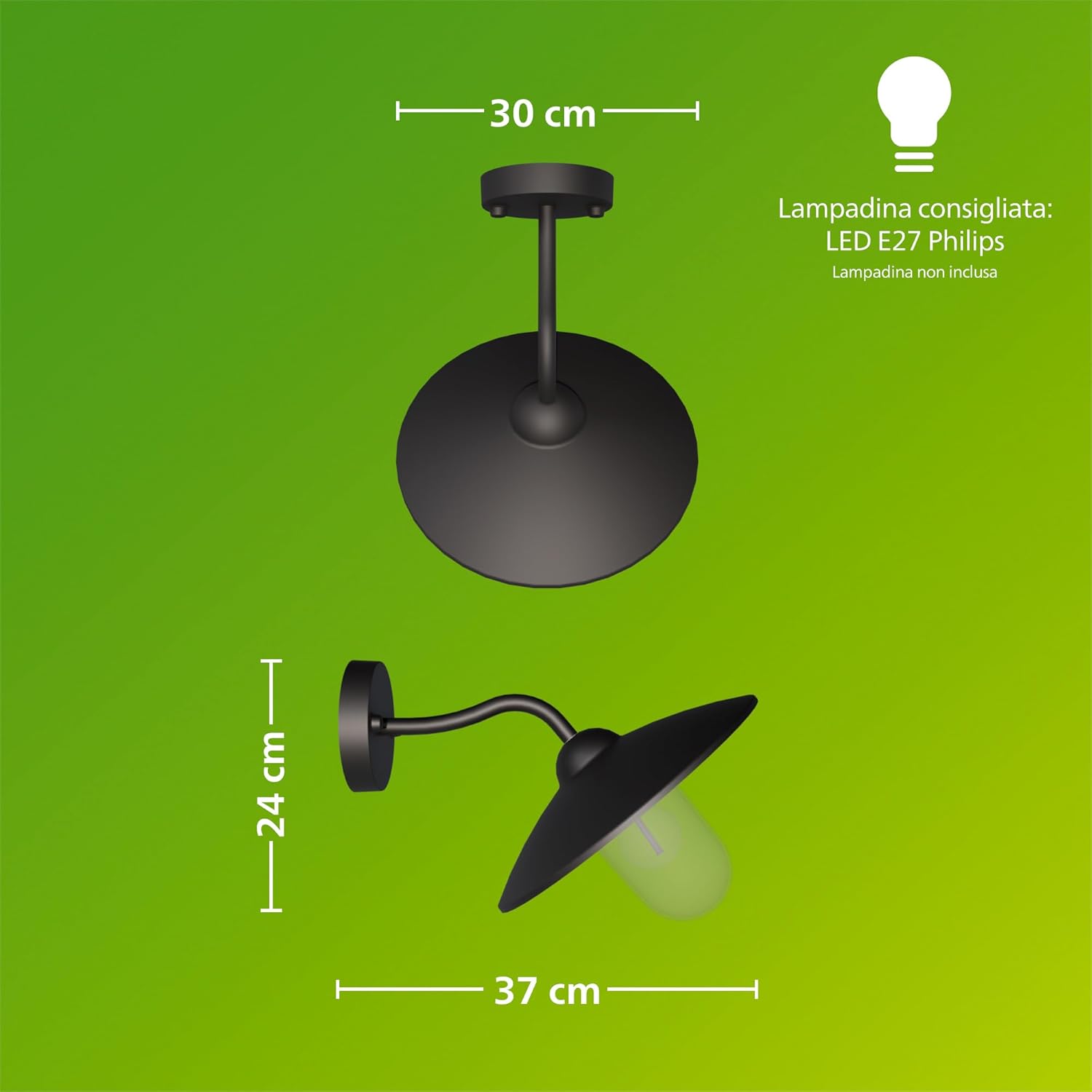 Thumbnail 1 de HAMMOCK Applique L30cm applique da esterno