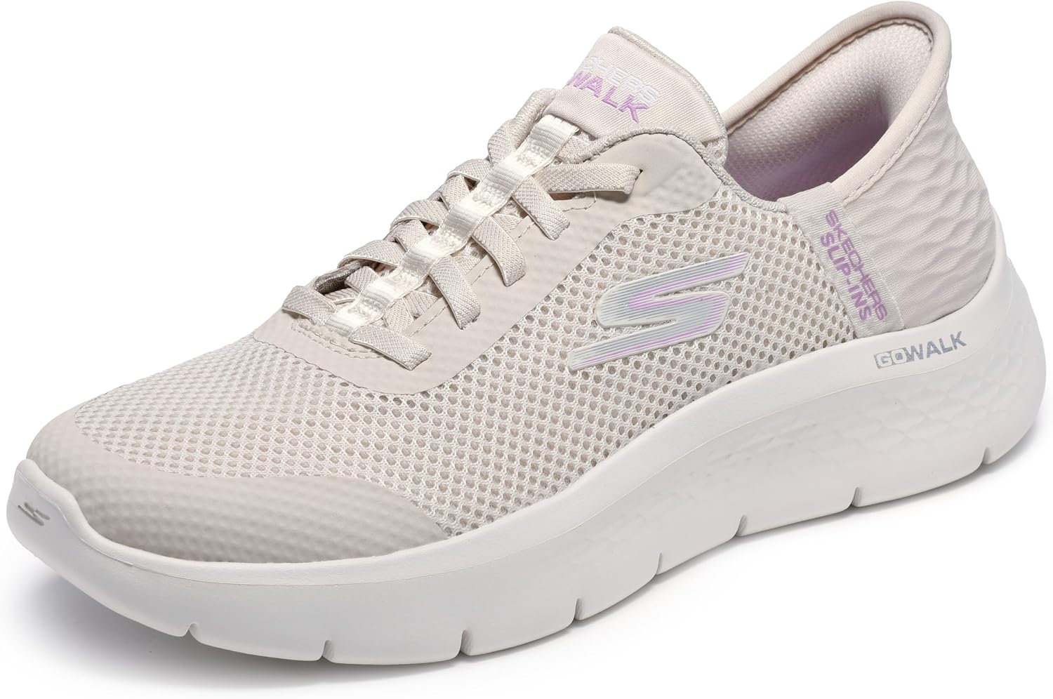 Detalle de Skechers Go Walk Flex Grand Entry Slip-On da Donna – Nero in Tessuto, 39 EU