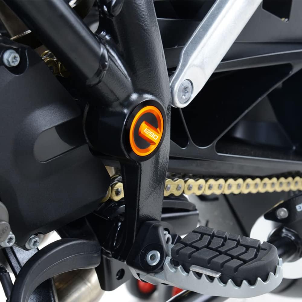 Detalle de Modeer: paio di tappi per telaio in CNC per 1290 Super Adventure / 1290 Super Duke R