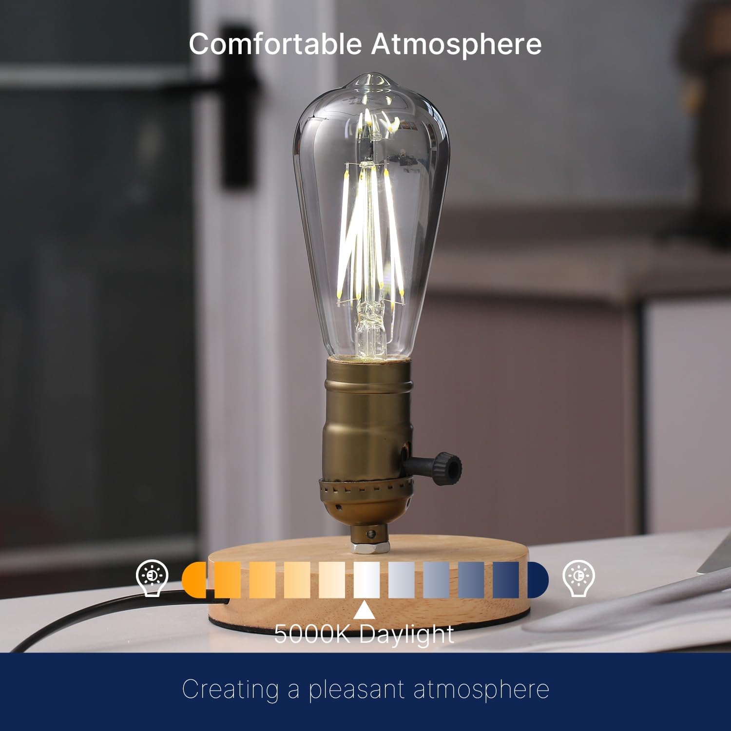 Detalle 1 de FLSNT LED Edison Bulb ST19