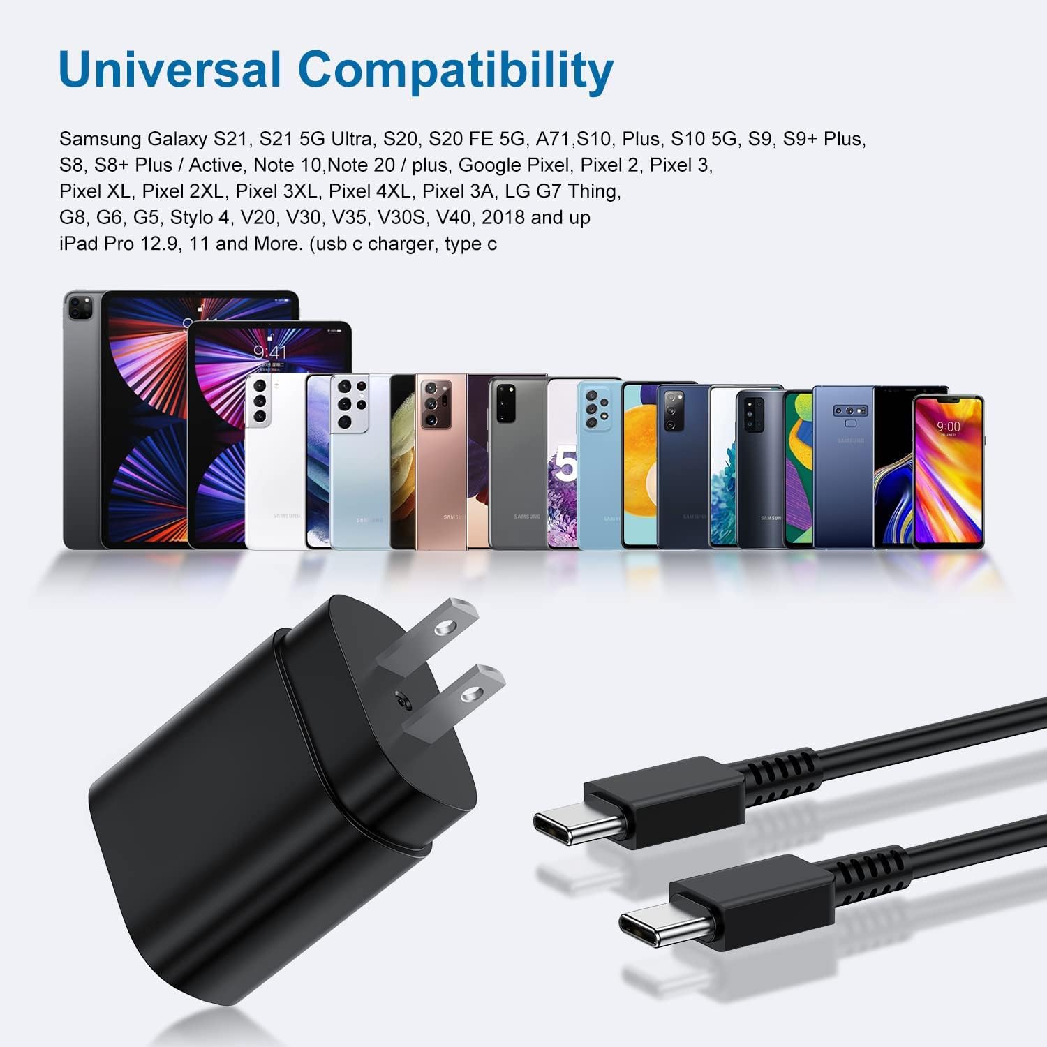 Thumbnail 4 de Cndons Type-C 25W USB-C Charger 2Pack