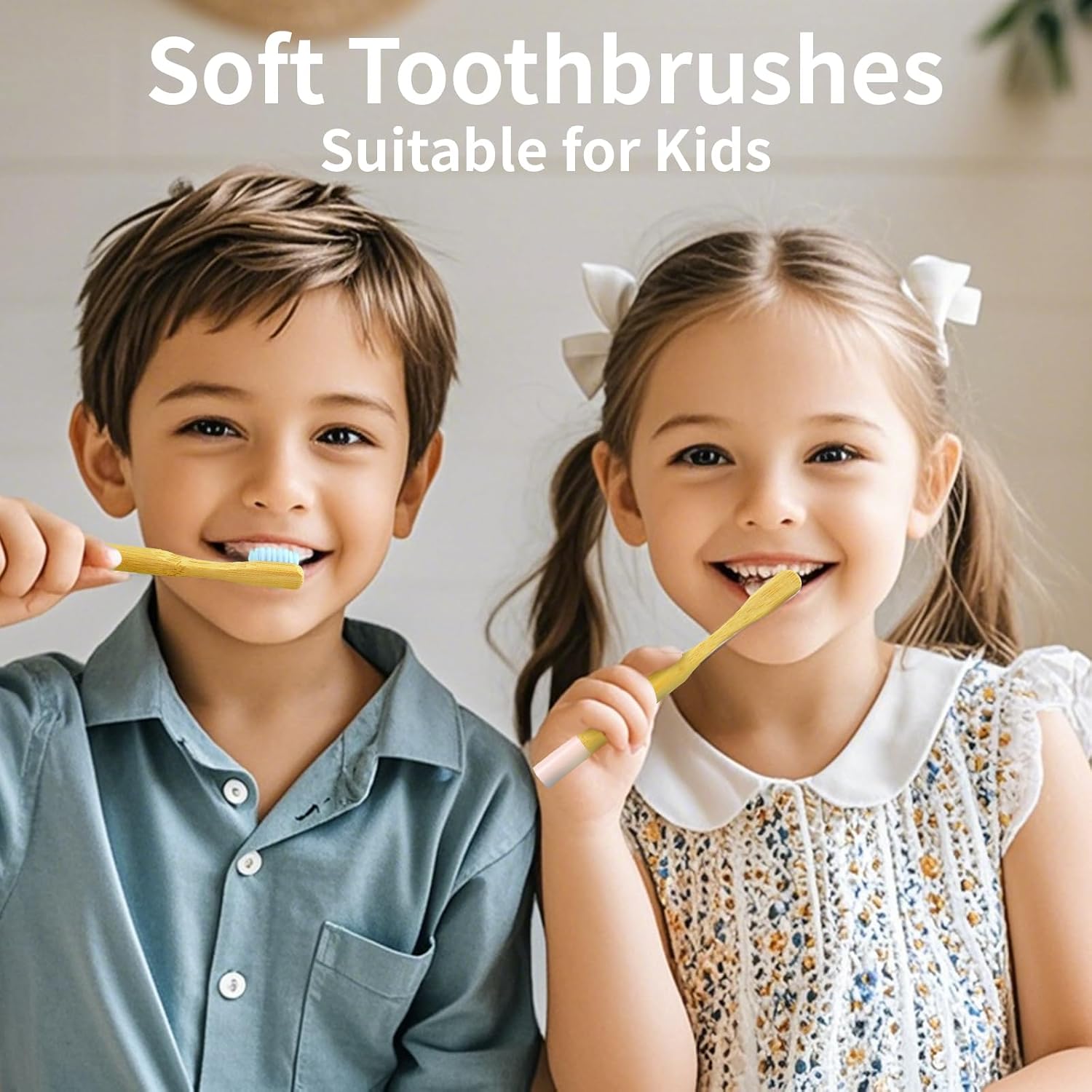 Detalle 2 de GENKENT Kids Toothbrushes, 8-Count Set