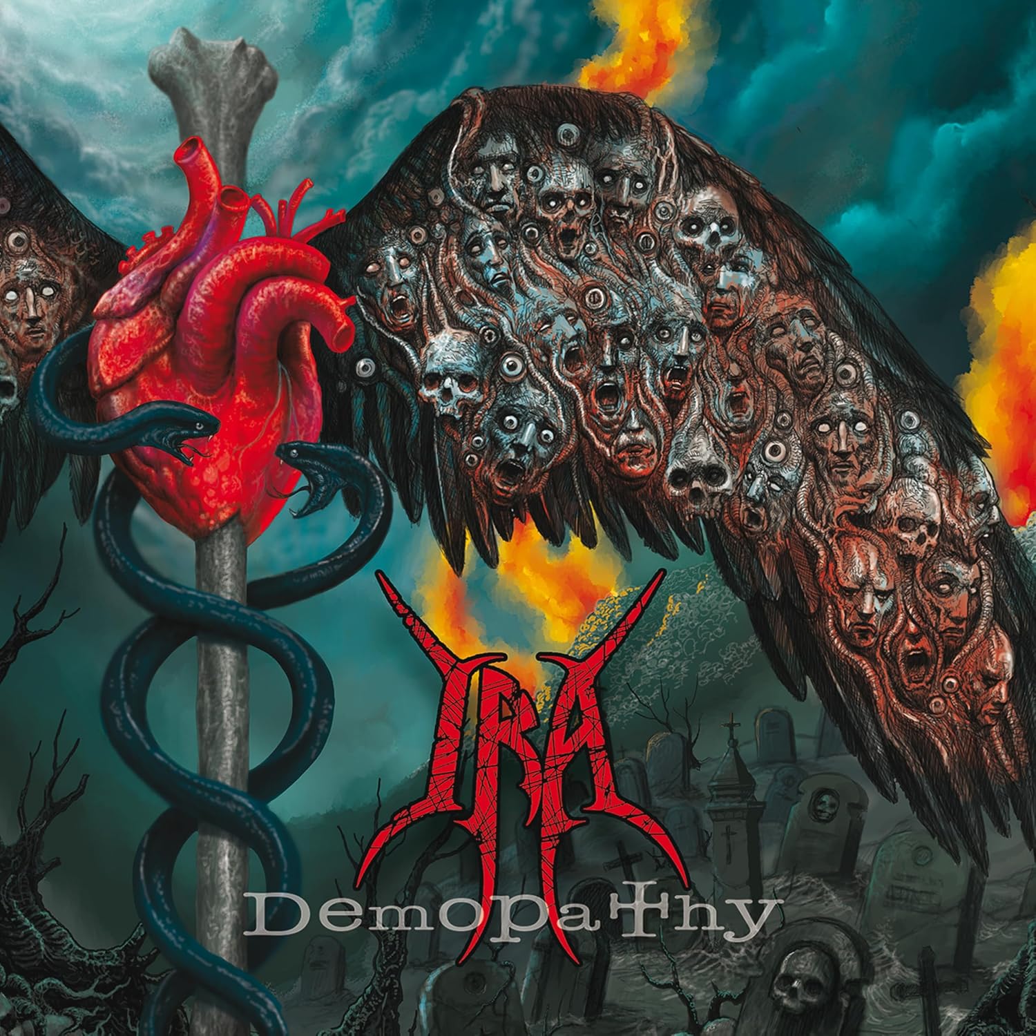 Detalle de IRA Demopathy Audio CD – Technical Progressive Death Metal