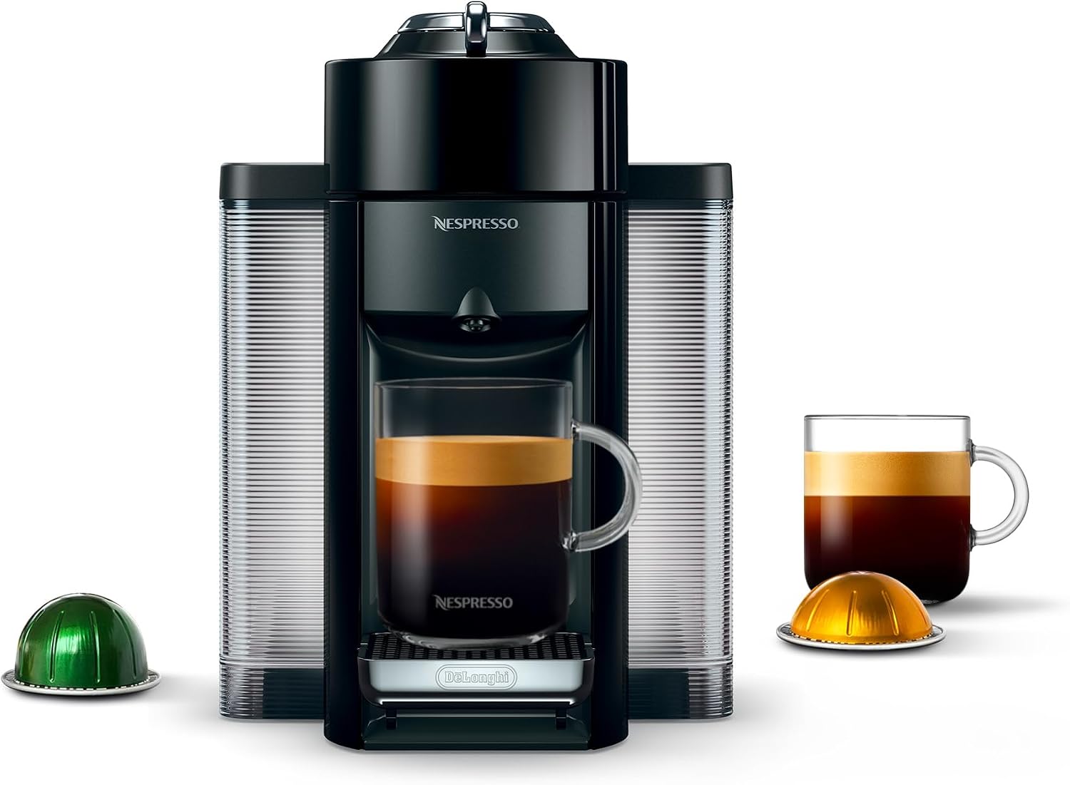 Detalle de De'Longhi Nespresso Vertuo Coffee and Espresso Machine (54 oz) in Titan Gray