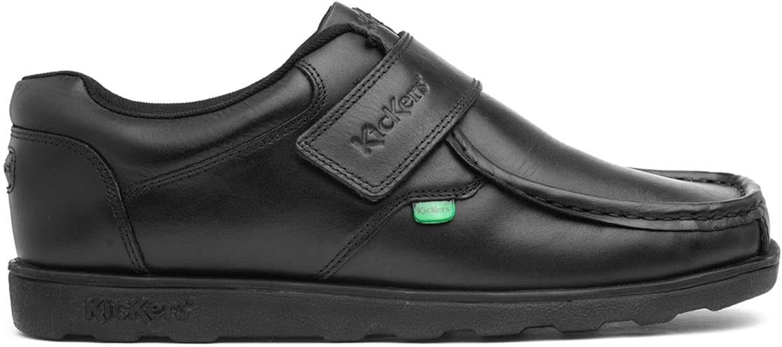 Thumbnail 1 de Kickers Fragma Single Strap Moc Toe Leather Shoes – Practical Comfort and Durability
