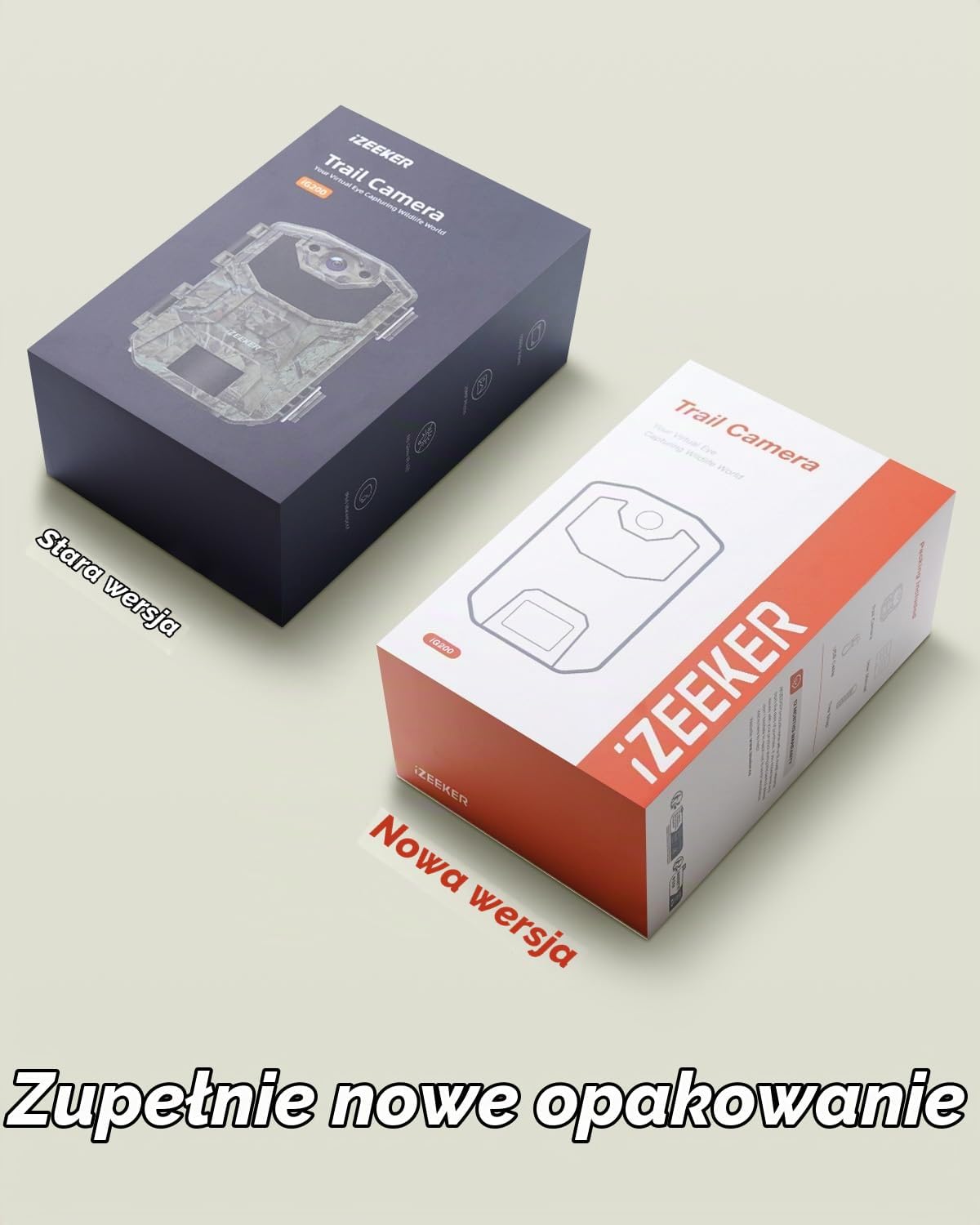 Thumbnail 6 de iZEEKER iG200 – fotopułapka 32 MP, podczerwień 940 nm, IP66