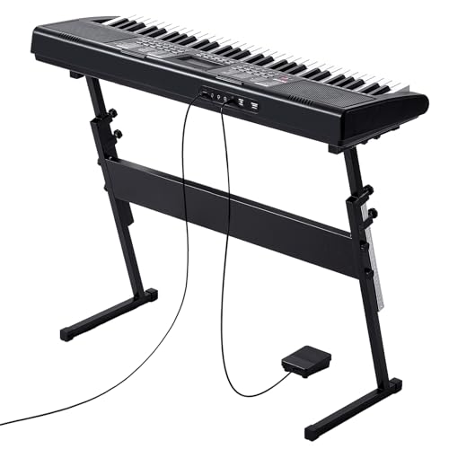 Thumbnail 8 de VEVOR Piano Digital Portátil de 61 Teclas con Teclas Iluminadas y Soporte Ajustable