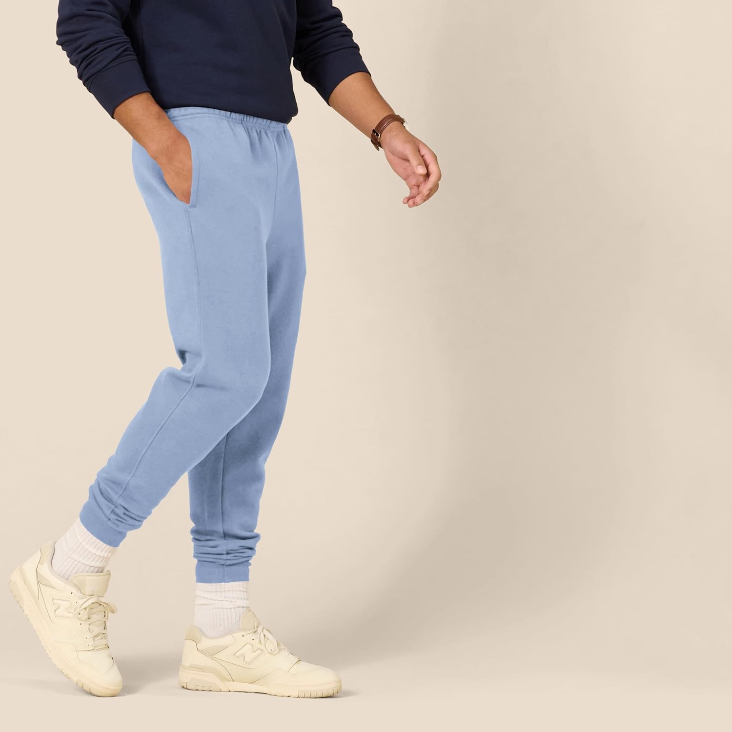 Thumbnail 2 de Amazon Essentials Relaxed-Fit fleece joggers