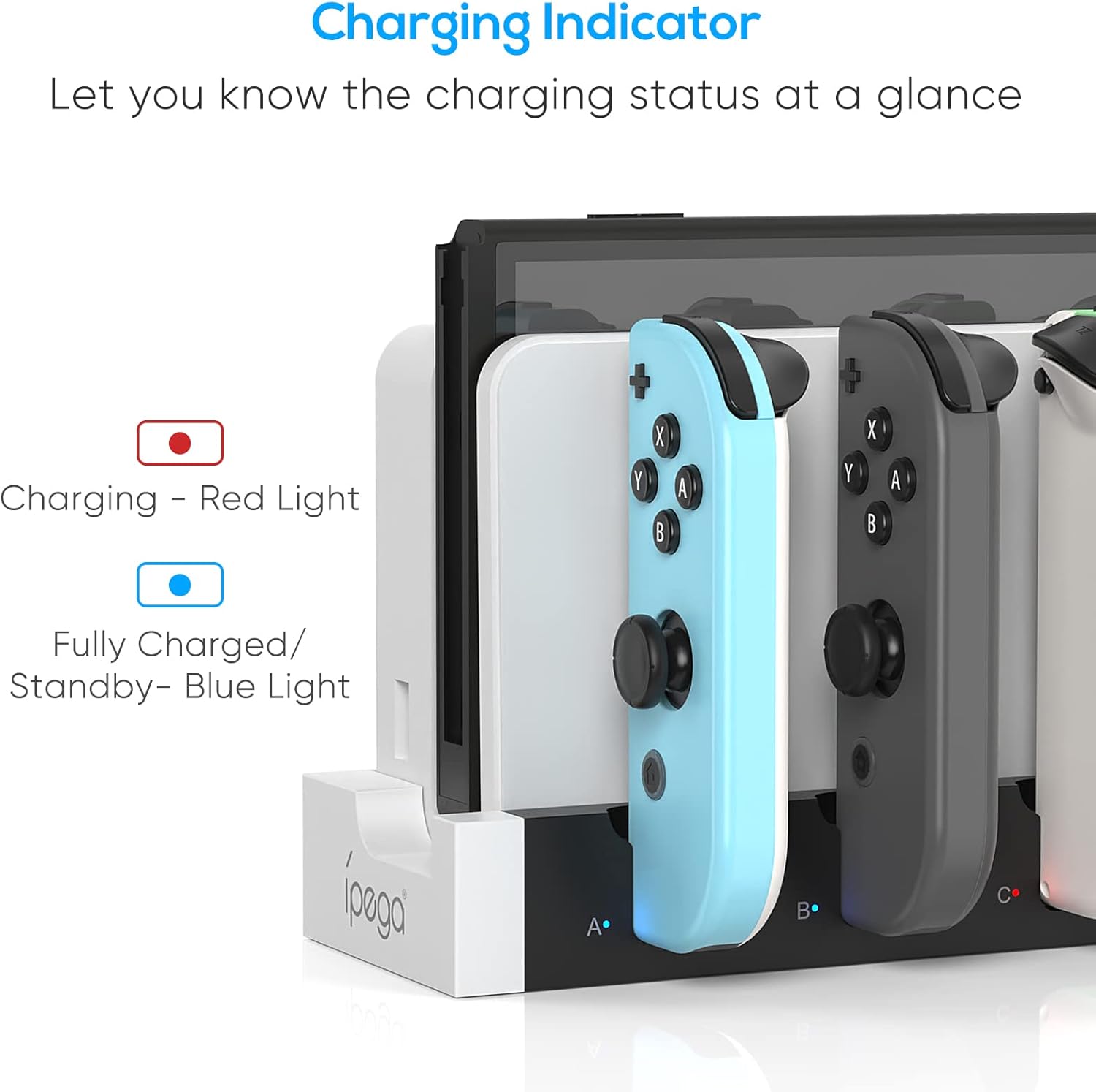 Thumbnail 5 de Ladestation Joycon Ladegerät 6er