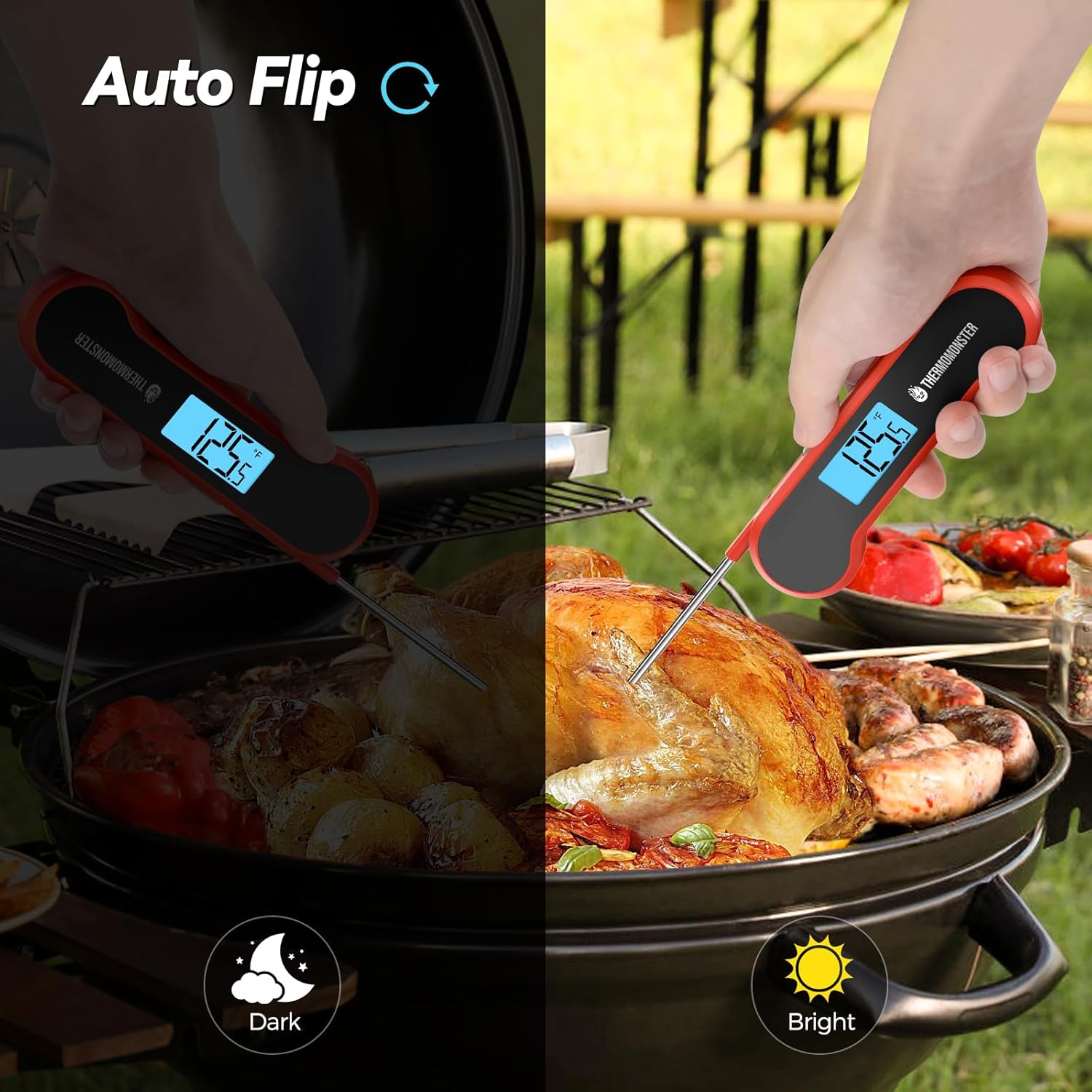 Detalle 2 de 0.5 Sec Instant Read Meat Thermometer ±0.5°F 🍖